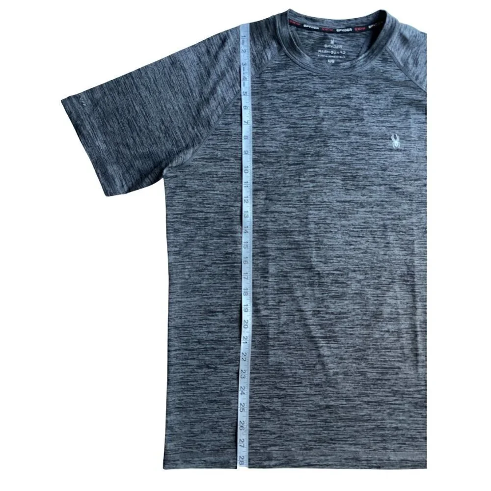 Spyder Men's Rash Guard for Surf, Sand and Sun - Large